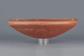Medum-type bowl, Egyptian pottery, Medum-type bowl, clay vessel. Bowl with a hemispherical shape,