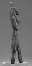 Figurine of the god Mahes, Mahes myth., Egyptian deities, Egyptian art, Egyptian sculpture.