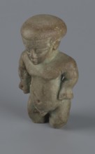 Amulet - Ptah-dwarf Pataikos, Ptah-dwarf mythology. Figurine of a naked dwarf man with a large head