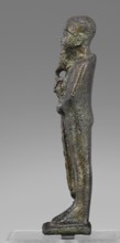 Figurine of the god Ptah; unknown creator; restitution provenance; Ptah mythology; Egyptian deity;