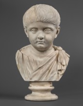 Portrait of a prince from the Julio-Claudian dynasty, unknown Roman workshop, boy portrait, Roman