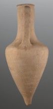 Stamped transport amphora with a Greek inscription Argeio — transport amphora with a pointed bottom