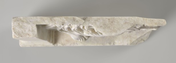 Fragment of a relief with a dancing maenad, 1st century BC, 27 BC–14 AD period of the rule of