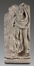 Fragment of a sarcophagus depicting the daughter of King Lycomedes, unknown Roman workshop,