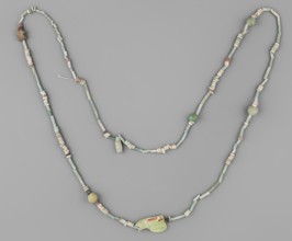 Necklace, repossession Radom. Egyptian deities, udjat eyes, beads, spherical beads, ornaments.