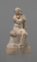 Terracotta figurine of an actor, terracotta, actors, ancient theater, male figurines. Figurine of