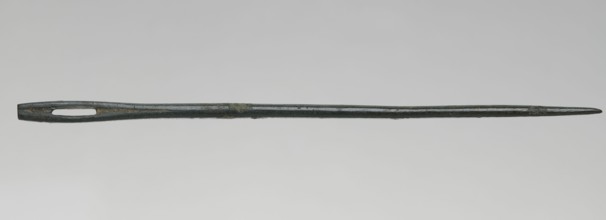 Needle, maker, creator/author entries note Madeyski, Antoni 1862–1939; tool; weight 10 g; height 14