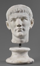 Portrait of Drusus the Younger, unknown Roman workshop, male portraits, Roman sculpture, male