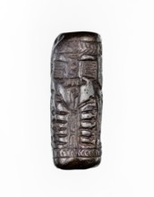 Cylinder seal, unknown Neo-Assyrian workshop. Seal in the so-called linear style with a