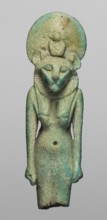 Amulet — figurine of a lion-headed goddess Sakhmet?, Figurine of the goddess Sakhmet with a lion's