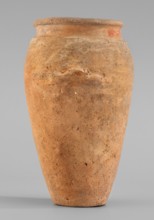 Vessel with wavy handles. Egyptian ceramic vessel for oils and ointments, c. 3500–3050 BC,