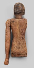 Male statue by Genius, Mieczyslaw 1853–1920. Egyptian sculpture, Old Kingdom, 6th Dynasty, c.