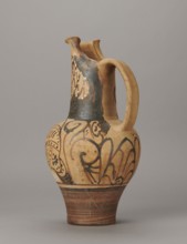 Red-figure oinochoe by the Pennsylvania Torcop Painter, Classified Gallo-Classic Scenography;