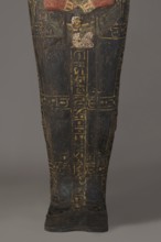 Lid of the sarcophagus of a man named Setau, Setau ca. 1479–1295 BC. Sarcophagus lid, c. 1479–c.