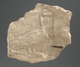 Sculptural model with a goose; relief model; geese iconography; model, bas-relief; 332–30 BC,