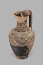 Oinochoe, Geometric, end of the 8th century BC possibly end of 8th–beginning of 7th century BC;