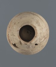 Globular vessel, unknown Northern Mesopotamian workshop Khaburu Basin, vice-free vessel from Early