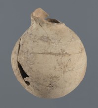 Globular vessel, unknown Northern Mesopotamian workshop Khaburu Basin, vice-free vessel from