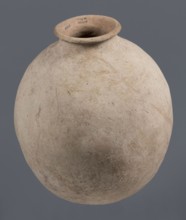 Bottle, unknown northern Mesopotamian workshop, Early Jazira III period ca. 2600–ca. 2350 BC. Clay