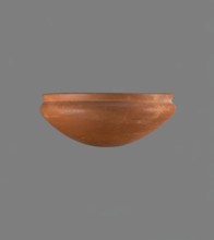Medum-type bowl, Egyptian ceramics; Medum-type bowl with characteristic carination under the rim.