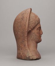 Votive head, unknown creator; Hellenistic period, 332–30 BC; Central Italy; sculpture; height 30