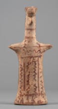 Female idol, Female idol with arms marked as appendages. On a long cylindrical neck is a nose and
