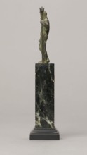 Figurine of Poseidon, unknown Roman workshop. Figurine of Poseidon standing in contrapposto,