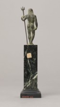 Figurine of Poseidon, unknown Roman workshop. Figurine of Poseidon standing in contrapposto,