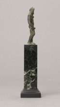 Figurine of Poseidon, unknown Roman workshop. Figurine of Poseidon standing in contrapposto,