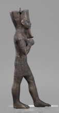 Figurine of the god Amun, Amun mythology, Egyptian deities, male figurines, Egyptian art, Once