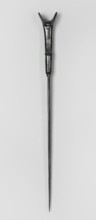 Dagger, unknown Luristan workshop. Dagger with a cast blade and a mushroom-shaped hilt with a