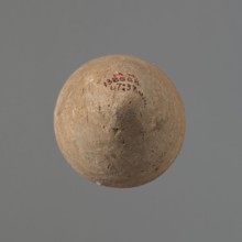 Vessel with hieratic inscription, Egyptian ceramic conical vessel tapering toward the bottom,