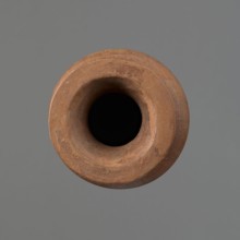 Vessel, Type HS, conical slender shape widest at about 3/4 of the height; shoulders wide, almost