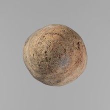 Vessel, Egyptian pottery; Vessel with a conical belly, widest in its upper part approx. 4/5 of the
