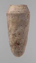 Vessel, Egyptian pottery/ceramic clay hand-made vessel, Old Kingdom c. 2686–c. 2181 BC, from Edfu;