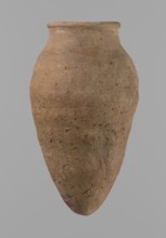 Vessel with hieratic inscription, Egyptian pottery vessel of clay, Old Kingdom, ca. 2686–2181 BC,