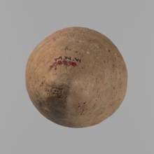Vessel with hieratic inscription, Egyptian pottery vessel in clay, Old Kingdom ca. 2686–ca. 2181