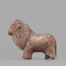 Bull figurine, Roman period, Tell Atrib, figurine, height 12.5 cm, width 16 cm, A sculpted animal