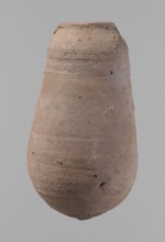 Vessel, unknown creator; Egyptian pottery, ceramic clay vessel; New Kingdom ; from Deir el-Medina,