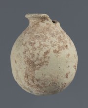 Spherical vessel, unknown northern Mesopotamian workshop, clay, Early Jazira III period ca. 2600–ca