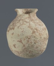 Spherical vessel, unknown northern Mesopotamian workshop; clay; Early Jazira III period ca. 2600–ca