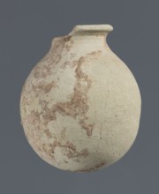 Spherical vessel, unknown northern Mesopotamian workshop, clay, Early Jazira III period ca. 2600–ca