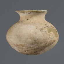 Vessel with an ellipsoidal belly, unknown northern Mesopotamian workshop, Early Jazira III period