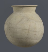 Globular vessel, unknown Northern Mesopotamian workshop; globular vessel; clay; Early Jazira III