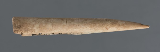 Awl, Early Jazira III / Early Dynastic III period ca. 2600–ca. 2350 BC; elongated awl, triangularly