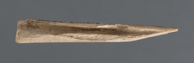 Awl, Early Jazira III / Early Dynastic III period ca. 2600–ca. 2350 BC. Elongated awl, triangularly