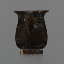 Jug, red-figure pottery, Greek pottery, mermaid mythological, Athens Greece. A small jug with a low