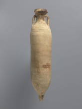 Amphora spatheion, unknown North African workshop Tunisia/Libya. Cylindrical, elongated amphora