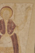 Wall painting: High Priest Aaron, Nubian workshop; wall painting; censer iconographic; liturgical