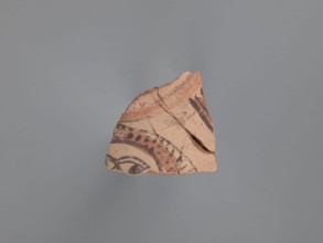 Bottle fragment, unknown North Egyptian workshop; bottles; Egyptian pottery; tableware; figurative